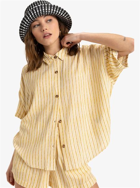 Roxy Beach Nostalgia - Shirt met korte mouwen voor dames