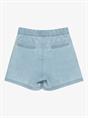 Roxy CALL ON ME - Girls Elastic Waist Denim Shorts
