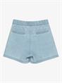 Roxy CALL ON ME - Girls Elastic Waist Denim Shorts