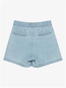 Roxy CALL ON ME - Girls Elastic Waist Denim Shorts