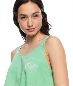 ROXY Crop Summer - Kürzeres Tanktop mit Brusttasche für Frauen