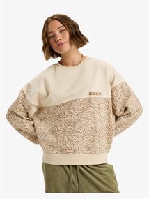 Roxy Gone Wild Block - Womens Surf Lifestyle Crew Neck Sweater