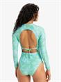 Roxy Hula Hibiscus - Badpak met Lange mouw voor Dames