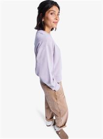 Roxy Keep Dreaming - Womens Surf Lifestyle Crew Neck Fleece Sweater