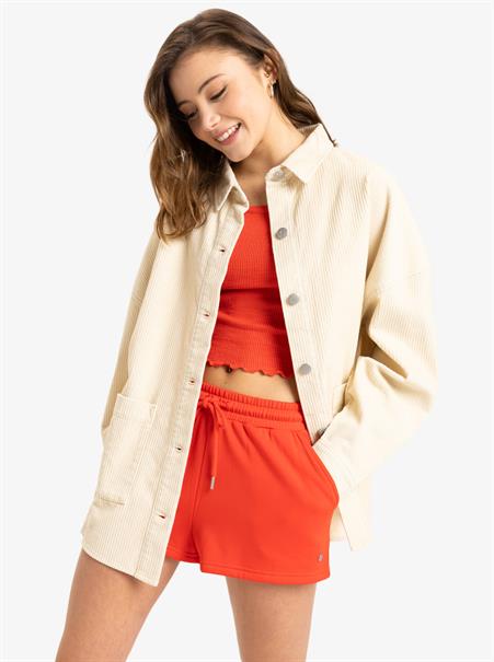 Roxy Kick Back - Long Sleeves Shirt Jacket for Women