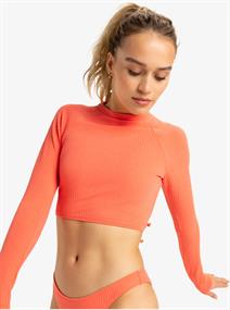 ROXY Lagos - Langärmliges Crop-Surf-Top für Frauen
