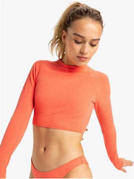 ROXY Lagos - Langärmliges Crop-Surf-Top für Frauen