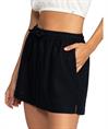 ROXY Lekeitio Break - Strand-Shorts mit elastischem Bund für Frauen