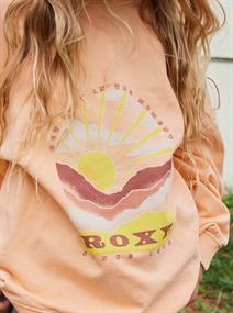 Roxy LINEUP CREW RG TERRY - Girls Crew Neck Fleece Top