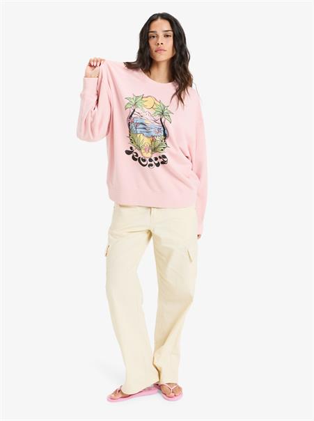 Roxy Lineup - Sweatshirt met ronde hals voor dames