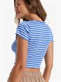 Roxy Mini Stripe - T-shirt met korte mouwen voor dames