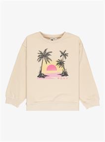 Roxy Morning - Sweatshirt met ronde hals voor meisjes van 4 tot 16 jaar