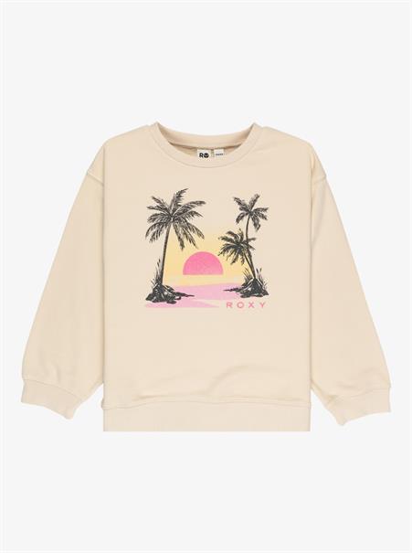 Roxy Morning - Sweatshirt met ronde hals voor meisjes van 4 tot 16 jaar