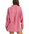 Roxy Morning Time - Oversize Long Sleeves Shirt for Women