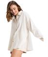 Roxy Morning Time - Oversize shirt met lange mouwen voor dames