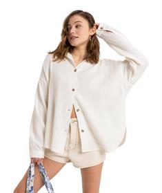 ROXY Morning Time – Oversize-Langarmshirt für Damen