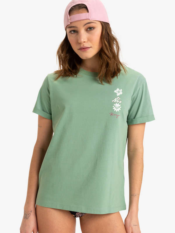 Roxy Oceanregular Art - T-shirt met korte mouwen voor dames