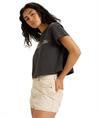 Roxy People Speak - Womens Short Sleeve T-shirt