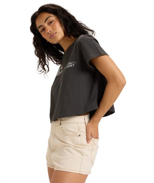 Roxy People Speak - Womens Short Sleeve T-shirt