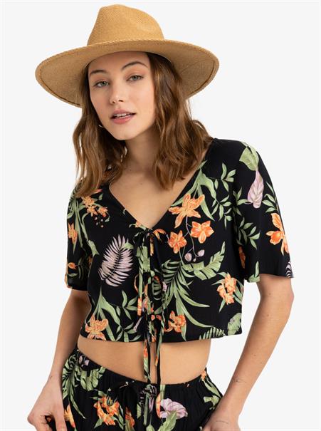 ROXY Pink Sunset – Fließendes Top für Damen