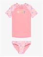 ROXY Roxy Dot – Zweiteiliges Rashguard-Set mit kurzen Ärmeln für Mädchen 2–7