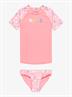ROXY Roxy Dot – Zweiteiliges Rashguard-Set mit kurzen Ärmeln für Mädchen 2–7