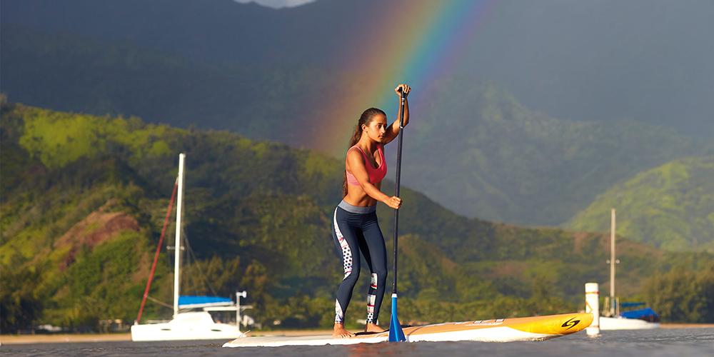 ROXY RUN-SUP-YOGA event | International “Make Waves Move Mountains” Tour