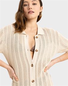 Roxy Seashell Song - Short Sleeves Sweater for Women