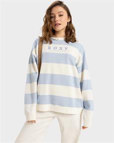 Roxy Strictly Stripes - Crew Neck Sweatshirt for Women