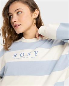 Roxy Strictly Stripes - Crew Neck Sweatshirt for Women
