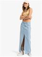 Roxy Sun Winds - Long Denim Skirt for Women