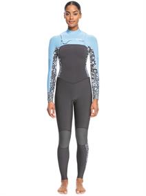 Roxy Swell Series 3/2 mm Dames wetsuit met Chest Zip