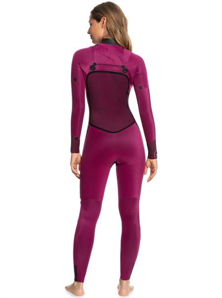 ROXY Swell Series 3/2 mm Dames wetsuit met Chest Zip