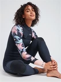 Roxy Swell Series 4/3mm Dames wetsuit met Chest Zip