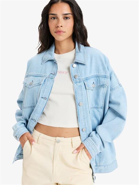 ROXY The Ocean Is Calling – Übergroße Jacke für Damen