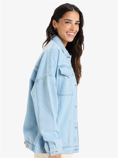 ROXY The Ocean Is Calling – Übergroße Jacke für Damen