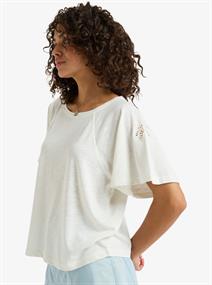 Roxy Time For Palm Tree - T-shirt met korte mouwen voor dames