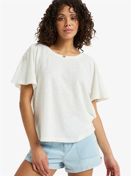 Roxy Time For Palm Tree - T-shirt met korte mouwen voor dames