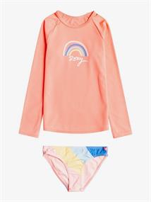 Roxy Touch Of Rainbow - Rash Guard Set met Lange Mouw voor Meisjes 2-7