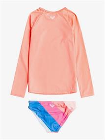 ROXY Touch Of Rainbow - Rash Guard Set met Lange Mouw voor Meisjes 2-7