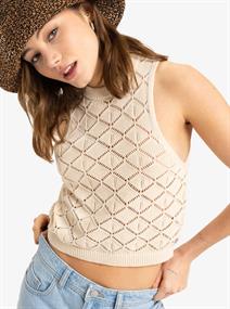 Roxy Tropic Sky - Gebreide top voor dames