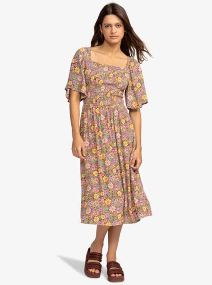 Roxy Tropical Sunshine - Midi Dress for Women
