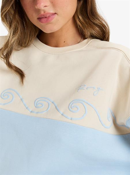 Roxy Waves Of Nature - Crew Neck Sweatshirt for Women