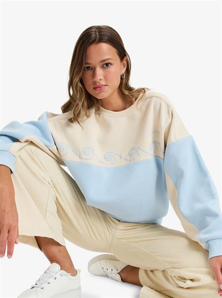 Roxy Waves Of Nature - Crew Neck Sweatshirt for Women