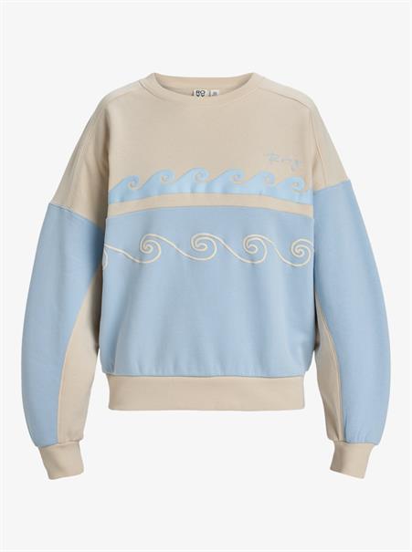 Roxy Waves Of Nature - Crew Neck Sweatshirt for Women