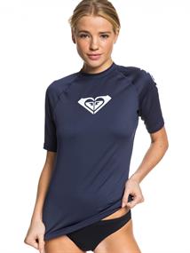 Roxy Whole Hearted - Short Sleeve Rash Vest for Women