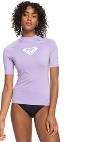 Roxy Whole Hearted - Short Sleeve UPF 50 Rash Vest for Women