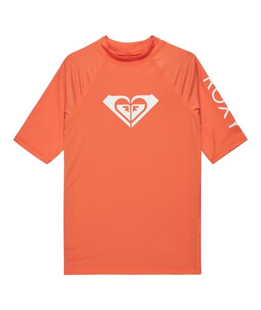 ROXY Wholehearted – Rash Vest traf Korte Mouw voor Meisjes 6-16