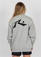 Rusty Baseline Boyfriend - Fleece sweater for women