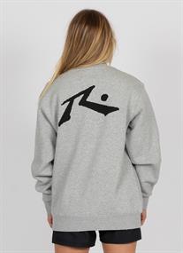 Rusty Baseline Boyfriend - Fleece sweater for women